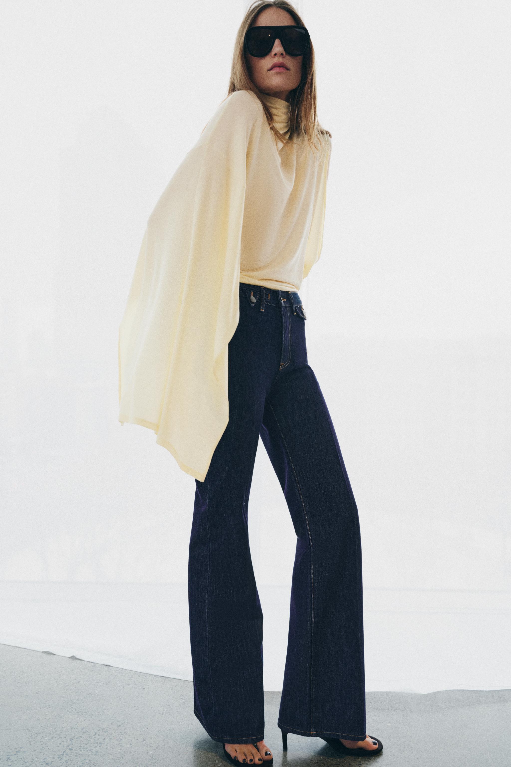 ZW COLLECTION HIGH-WAIST FLARE JEANS